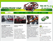 Tablet Screenshot of desguacesvigo.com